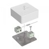 Коробка огнестойкая для кабель-канала 40-0450-FR6.0-4-П Е15-Е60 (латунь) с термопредохранителем RAL9