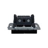 Выключатель жалюзи СП BRITE ВС10-1-5-БрЧ 10А механизм черн. IEK BR-V15-0-10-K02