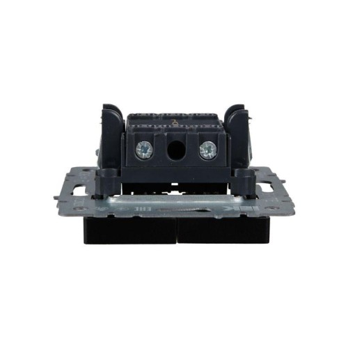 Выключатель жалюзи СП BRITE ВС10-1-5-БрЧ 10А механизм черн. IEK BR-V15-0-10-K02