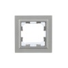 Рамка 1-м IP44 BRITE РУ-1-БрА-44 алюм. IEK BR-M12-44-K47