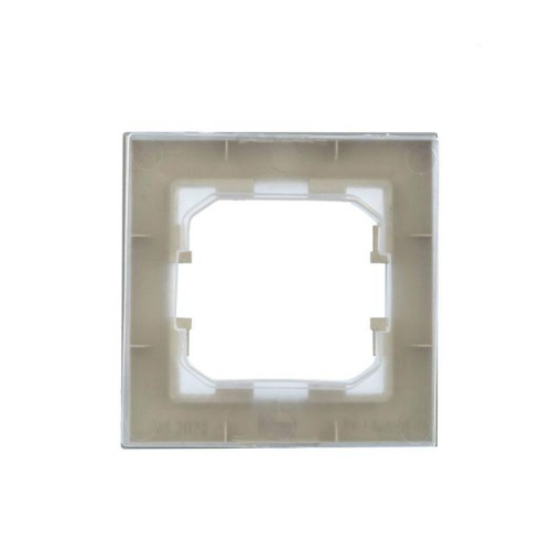 Рамка 1-м IP44 BRITE РУ-1-БрА-44 алюм. IEK BR-M12-44-K47