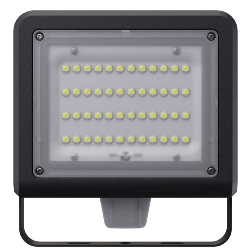 Прожектор светодиодный 80 679 NFL-03-50-4К-BL-LED 50Вт 4000К IP65 6950лм с датчиком черн. Navigator