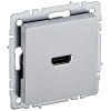 Розетка СП BRITE HDMI РHDMI-0-БрА механизм алюм. IEK BR-H10-K47
