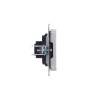 Розетка СП BRITE HDMI РHDMI-0-БрА механизм алюм. IEK BR-H10-K47