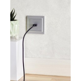 Розетка СП BRITE HDMI РHDMI-0-БрА механизм алюм. IEK BR-H10-K47