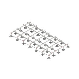 Конструкция опорная для установки оборудования TECHNORAPTOR STEELFOOT 3000х6000 тип 2 КМ TR0156