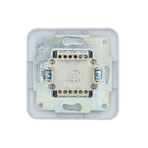 Выключатель 3-кл. 1п СП ASTI 10А IP20 в сборе бел. LEZARD 7081-0202-109