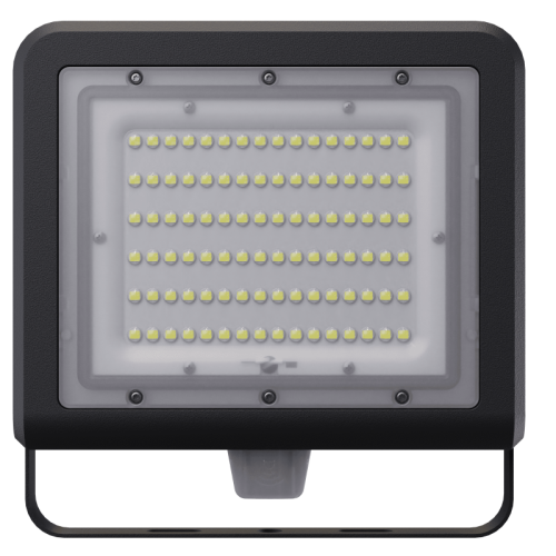 Прожектор светодиодный 80 681 NFL-03-100-4К-BL-LED 100Вт 4000К IP65 14200лм с датчиком черн. Navigat