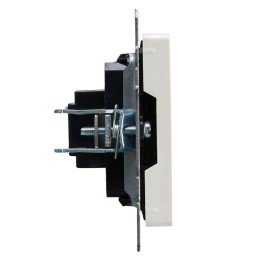 Розетка СП BRITE HDMI РHDMI-0-БрБ механизм бел. IEK BR-H10-K01