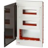 Щит распределительный со слаботочным отсеком MultiBox bs-24f встраиваемый пластиковый 24 модуля IP40
