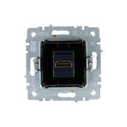 Розетка СП BRITE HDMI РHDMI-0-БрЖ механизм жемчуж. IEK BR-H10-K36
