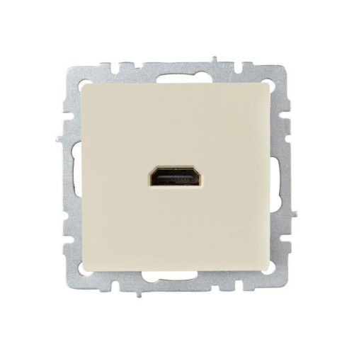 Розетка СП BRITE HDMI РHDMI-0-БрКр механизм беж. IEK BR-H10-K10