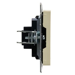 Розетка СП BRITE HDMI РHDMI-0-БрКр механизм беж. IEK BR-H10-K10