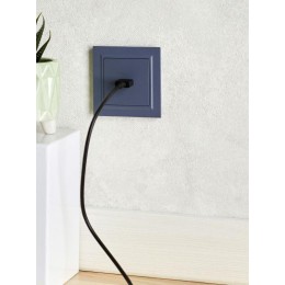 Розетка СП BRITE HDMI РHDMI-0-БрМ механизм маренго IEK BR-H10-K35