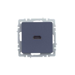 Розетка СП BRITE HDMI РHDMI-0-БрМ механизм маренго IEK BR-H10-K35