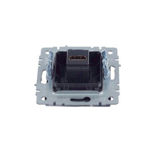 Розетка СП BRITE HDMI РHDMI-0-БрМ механизм маренго IEK BR-H10-K35