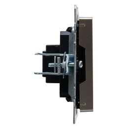 Розетка СП BRITE HDMI РHDMI-0-БрС механизм сталь IEK BR-H10-K46