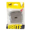 Розетка СП BRITE HDMI РHDMI-0-БрС механизм сталь IEK BR-H10-K46