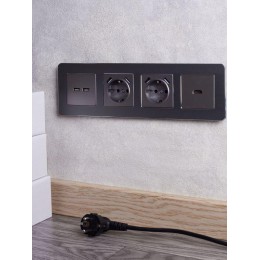 Розетка СП BRITE HDMI РHDMI-0-БрС механизм сталь IEK BR-H10-K46