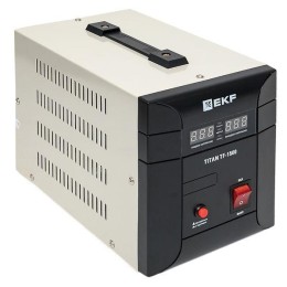 Стабилизатор напряжения электронный напольного исполнения модернизированый TITAN -ТF-1500 EKF stab-T