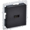 Розетка СП BRITE HDMI РHDMI-0-БрЧ механизм черн. IEK BR-H10-K02