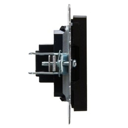 Розетка СП BRITE HDMI РHDMI-0-БрЧ механизм черн. IEK BR-H10-K02