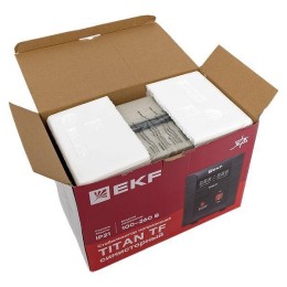 Стабилизатор напряжения электронный напольного исполнения модернизированый TITAN -ТF-2000 EKF stab-T