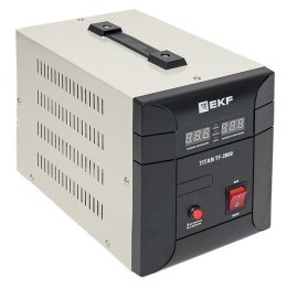 Стабилизатор напряжения электронный напольного исполнения модернизированый TITAN -ТF-2000 EKF stab-T