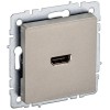 Розетка СП BRITE HDMI РHDMI-0-БрШ механизм шампань IEK BR-H10-K37