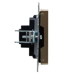 Розетка СП BRITE HDMI РHDMI-0-БрШ механизм шампань IEK BR-H10-K37