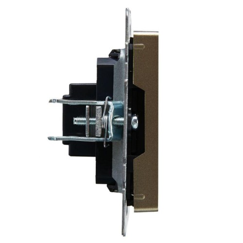 Розетка СП BRITE HDMI РHDMI-0-БрШ механизм шампань IEK BR-H10-K37