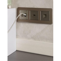 Розетка СП BRITE HDMI РHDMI-0-БрШ механизм шампань IEK BR-H10-K37