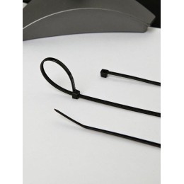 Хомут кабельный 2.5х200 нейл. черн. (уп.100шт) IEK UHH32-D025-200-100