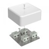 Коробка огнестойкая для кабель-канала 40-0470-FR2.5-8 Е15-Е60 (латунь) RAL9003 103х103х45 (22 шт/кор