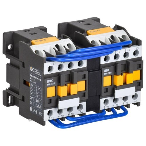 Контактор КМИ-11230 реверс 12А 400В/АС3 2НО KARAT IEK KKM13-012-400-20-1