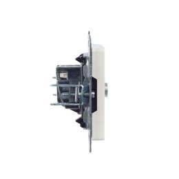 Розетка телевизионная оконечная TV СП Brite РТВ11-0-БрЖ механизм жемчуж. IEK BR-A10-O-K36