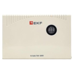 Стабилизатор напряжения электронный с возможностью настенного монтажа TITAN -TW-5000 EKF stab-TW-500