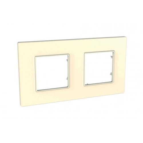 Рамка 2-м Unica quadro беж. SchE MGU2.704.25