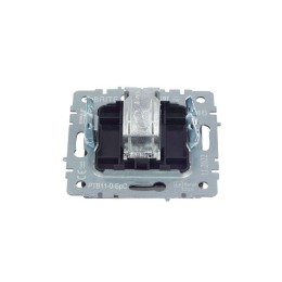 Розетка телевизионная оконечная TV СП Brite РТВ11-0-БрС механизм сталь IEK BR-A10-O-K46