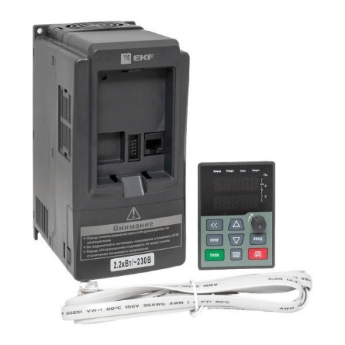 Преобразователь частоты 2.2/4кВт 1х230В VECTOR-100 PROxima EKF VT100-2R2-1B