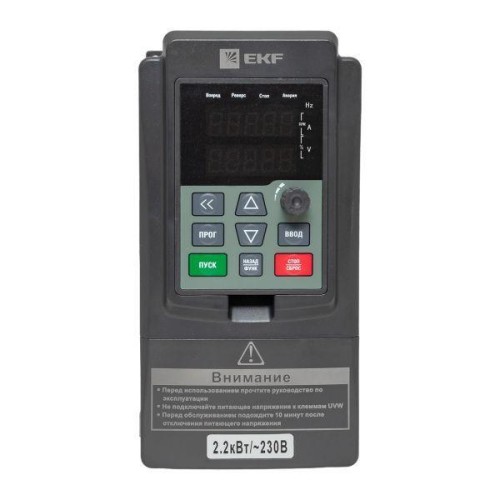 Преобразователь частоты 2.2/4кВт 1х230В VECTOR-100 PROxima EKF VT100-2R2-1B