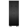 Шкаф монтажный телекоммуникационный напольный SH-05C-22U60/60-BK 19дюйм 22U 600х600х1166мм (ШхГхВ) д