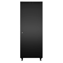 Шкаф монтажный телекоммуникационный напольный SH-05C-22U60/60-BK 19дюйм 22U 600х600х1166мм (ШхГхВ) д