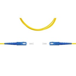 Патч-корд ВО SM(G.652.D) SC/UPC-SC/UPC 3.0мм simplex LSZH 2м SUPRLAN 09-05073