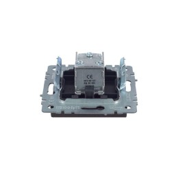 Розетка телевизионная проходная TV СП Brite РТВ10-0-БрТБ механизм бронза IEK BR-A10-P-K45