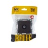 Розетка телевизионная проходная TV СП Brite РТВ10-0-БрТБ механизм бронза IEK BR-A10-P-K45