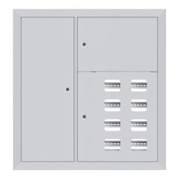 Щит этажный 8кв. слаботочка слева (1000х950х150) Basic EKF mb28-v-8z