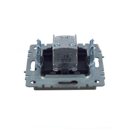 Розетка телевизионная проходная TV СП Brite РТВ10-0-БрШ механизм шампань IEK BR-A10-P-K37