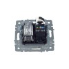 Розетка компьютерная + телевизионная 2-м Brite РТВ/РК12-БрЖ RJ45 кат.5E + TV механизм жемчуж. IEK BR