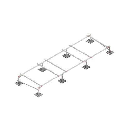 Конструкция опорная для установки оборудования TECHNORAPTOR STEELFOOT 5000х1500 КМ TR0158